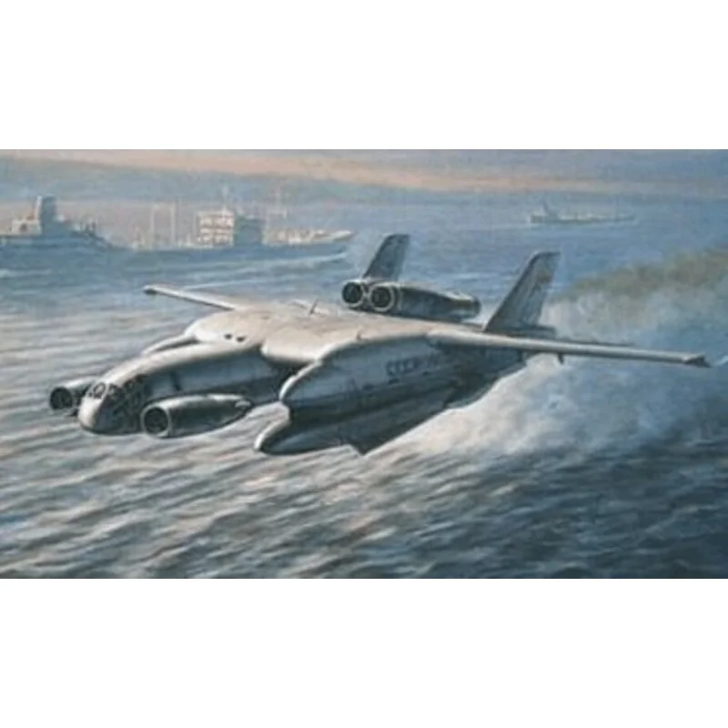 Bartini-Beriev VVA-14M1P Soviet coastlines sea monster. Includes BONUS Kits of the IL-28 Beagle Yak-25RV Mandrake & Mi-4 Hound. 