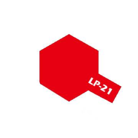 LP21 Italiaans rood Lakverf voor modellen