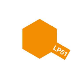 LP51 Zuiver oranje Lakverf voor modellen