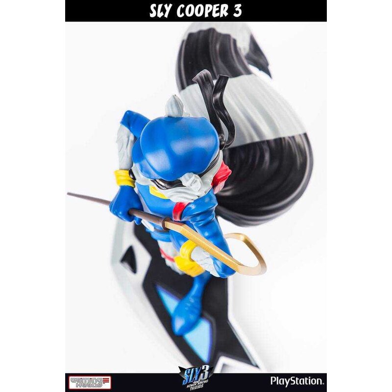 1/4 Scale Sly Cooper 3 Classic Edition Statue Gaming Heads