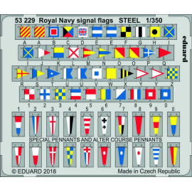 Royal Navy-signaalvlaggen STEEL 