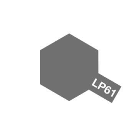 LP61 metaalgrijs Lakverf voor modellen