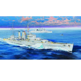 HMS Exeter 0 Bouwmodell