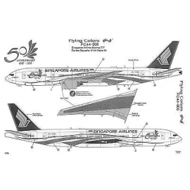 Boeing 777 SINGAPORE AIRLINES (RR) 50th Anniversary 9V-SQA