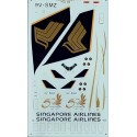 Boeing 747-400 SINGAPORE AIRLINES 50th Anni 9V-SMZ