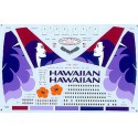 Boeing 767 HAWAIIAN Airlines 2002 scheme. All Registration and names. Revised and reprinted for use on either the Revell or Zves