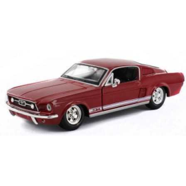 FORD MUSTANG GT 1967 ROOD Miniatuur