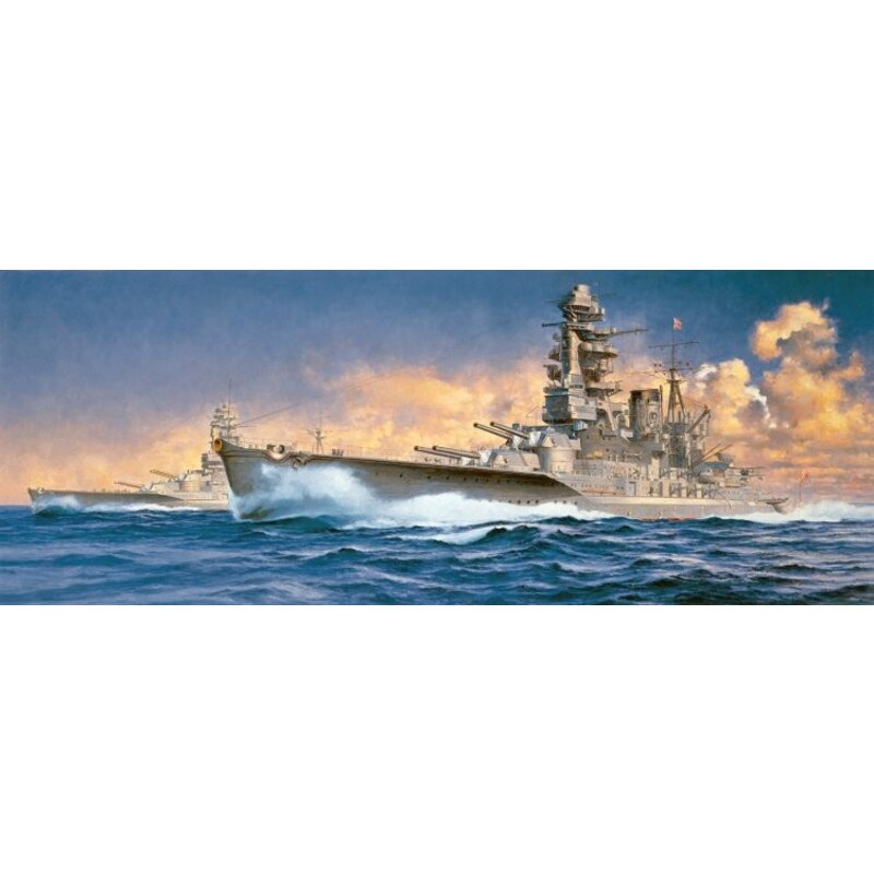 Imperial Japanese Navy/IJN Battleship Nagato 1941 Bouwmodell