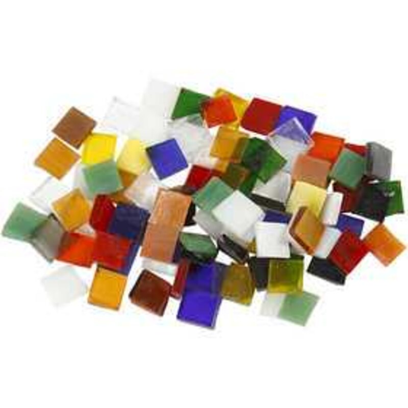 Empirisch compromis Draak Cc hobby Glas mozaiek tegels, afm 10x10 mm, dikte 3 mm, 454...