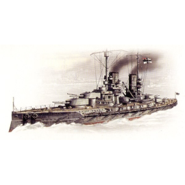 Grosser Kurfurst WWI German Battleship Bouwmodell