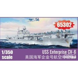 USS Enterprise CV-6 Bouwmodell