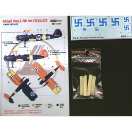 KORD7207 Focke Wulf Fw 44 Stieglitz in Finnish service Includes resin skis