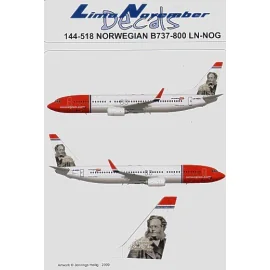 Boeing 737-800 NORWEGIAN LN-NOG `Henrik Ibsen′