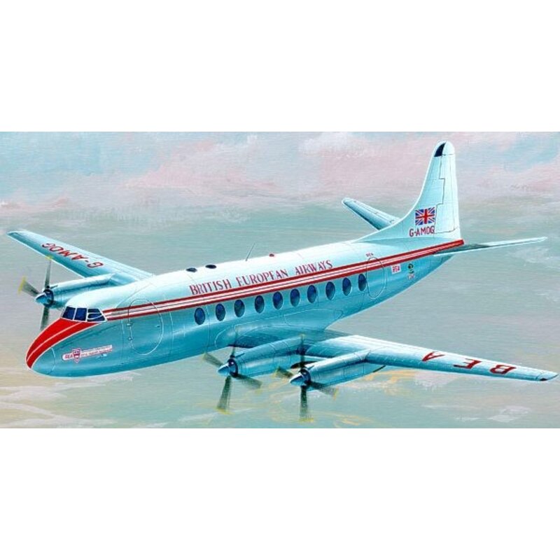 Vickers Viscount 700. Decals Capitol Airlines and BEA