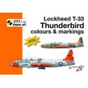 Lockheed T-33 Thunderbird colours and markings. with its roots in the successful Lockheed P-80 Shooting Star jet fighter the Loc