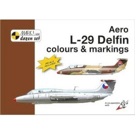 Aero L-29 Delfin colour and markings plus 1:48 decal