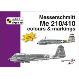 Messerschmitt Me 210/Messerschmit Me 410 colours and markings. Designed in accordance with the Zerst??rer (heavy fighter-bomber)