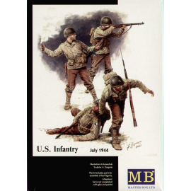 U.S. Infantry 1944 Historische figuren