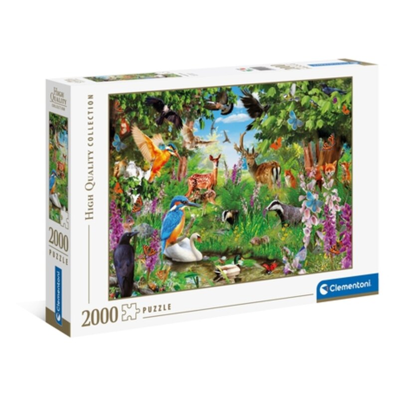 Sinewi plotseling Zeeanemoon Clementoni puzzel Puzzel 2000 stukjes - Fantastic Forest...