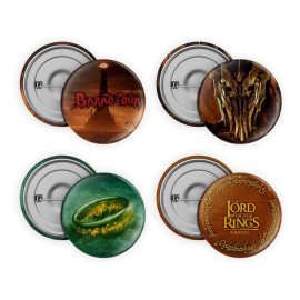 The Lord of the Rings pack 4 badges Collectie 