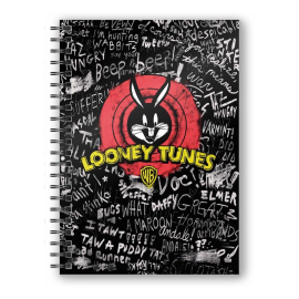 Looney Tunes notitieboekje 3D-effect Bugs Bunny Face 