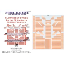 Flourescent Orange Strips for BAC/EE Canberras