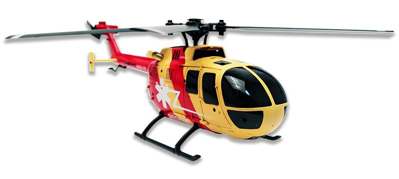 Hélico rc Mhdfly C 400 RESCUE MHDFLY Bipale chez 1001hobbies (Réf