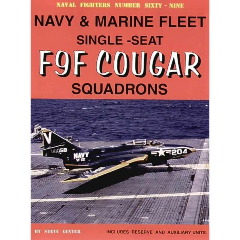 USN & USMC Grumman F9F Cougar single seat fighter