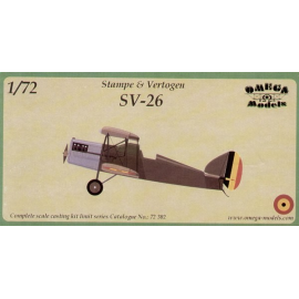 Stampe & Vertogen SV-26. Decals Belgium