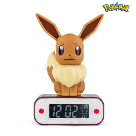 Pokémon Eievui lichtgevende wekker 22 cm 
