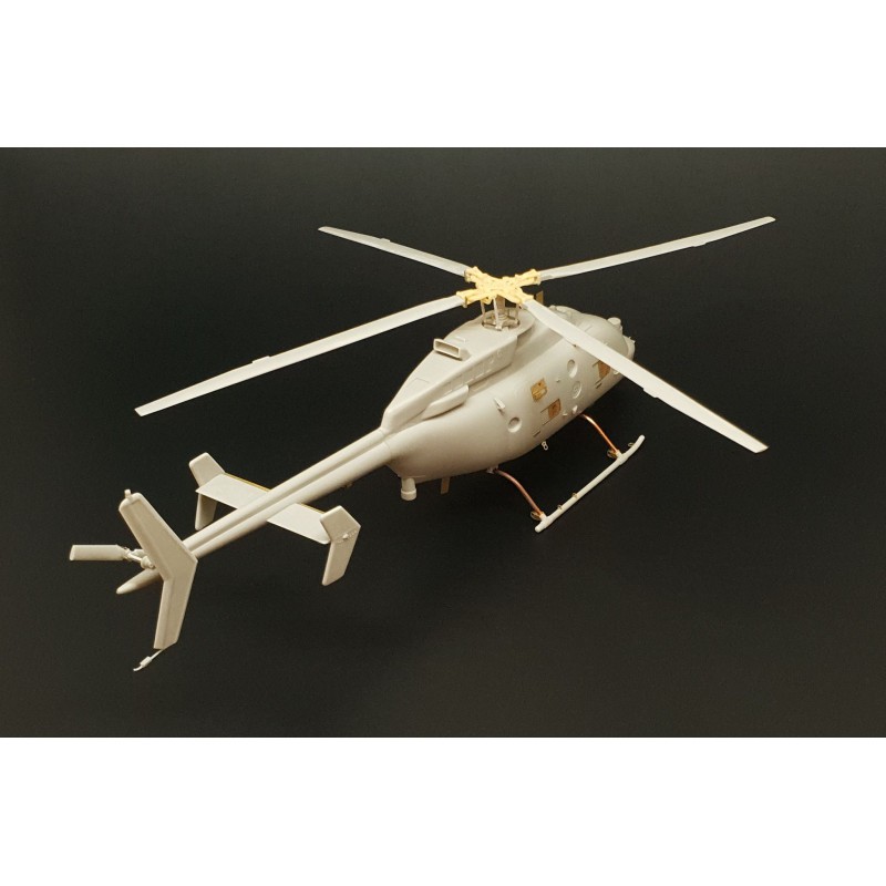 Brengun bouwmodell MQ-8C Resin bouwpakket van dron...