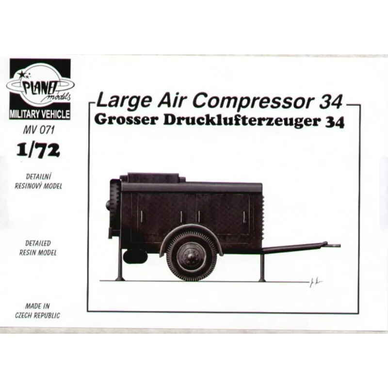 Grosser Drucklufterzeuger 34. it may sound impressive but it′s only a large air compressor ideal for dioramas