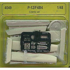 Boeing P-12/Boeing F4B-4 exterior set for the Classic Airframe kts. Includes wheels and separate control surfaces etc. (designed