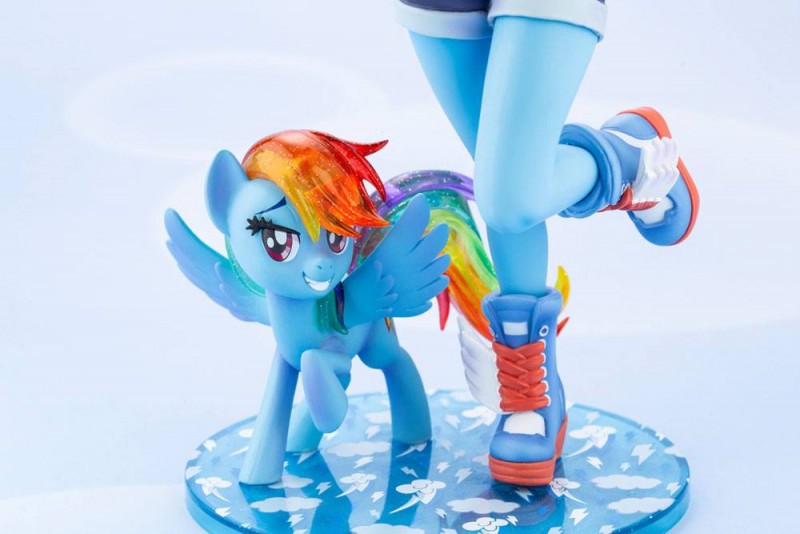 Ongehoorzaamheid aspect gallon Kotobukiya My Little Pony Bishoujo PVC-beeld 1/7 Rainbow Dash...
