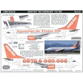 Boeing 737-300 easyJet G-EZYG Phone and Agencias de Viajes NO