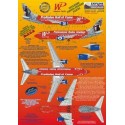 Boeing 737-300 WP Western Pacific N375TA ProRodeo Hall of Fame/Professional Rodeo Cowboys includes photo etch parts.Designed to 