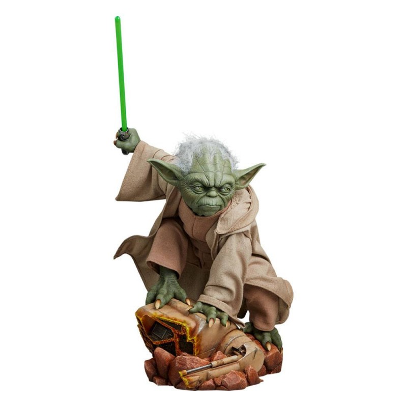 Sideshow Star Wars-beeld legendarische schaal Yoda 51 c...