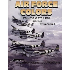 US Air Force Colors Vol.2 ETO & MTO 1942 & 1945 Re-print