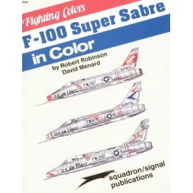 North American F-100 Super Sabre In Color