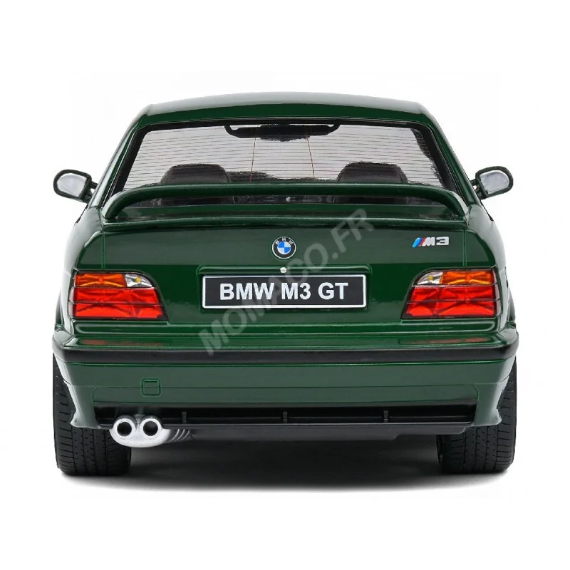 Solido Miniatuur Bmw E36 Coupe M3 Gt 1995 Groen British Racing Gre