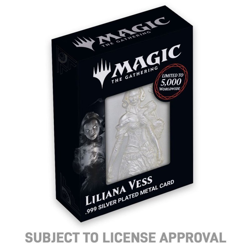 Magic the Gathering Liliana Limited Edition Ingot (verzilverd) Munten