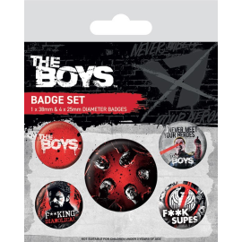 THE BOYS (GESTENCILED) BADGE PACK 