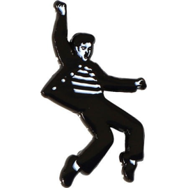 ELVIS JAILHOUSE EMAILLE PIN 