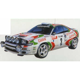 Castrol Celica 1993 Monte Carlo Rally Winner Bouwmodell