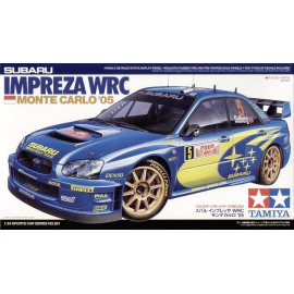 Subaru Imprezza WRC Monte Carlo 05 Bouwmodell