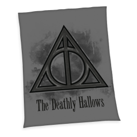 Harry Potter fleecedeken The Deathly Hallows 150 x 200 cm 