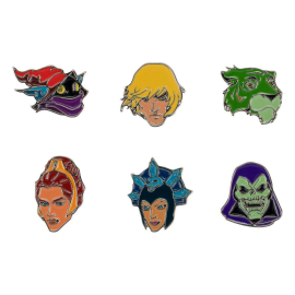 Masters of the Universe-pakket met 6 personage-badges