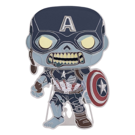 Wat als...? KNAL! Zombie Captain America emaille pin pin 10 cm 