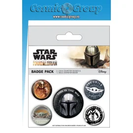 THE MANDALORIAN - Grogu - Badge Reel : : Badges Peershardy Star  Wars