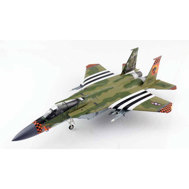 Miniatuur F 15c 173rd Fw 75th Anniversary Scheme Oregon An Flying